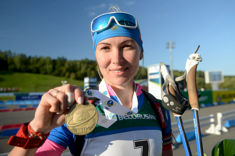 Золото, серебро и бронза: свердловские биатлонистки завоевали три медали летнего Чемпионата мира