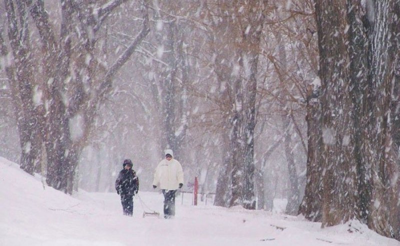 В Екатеринбурге снег будет идти до конца недели