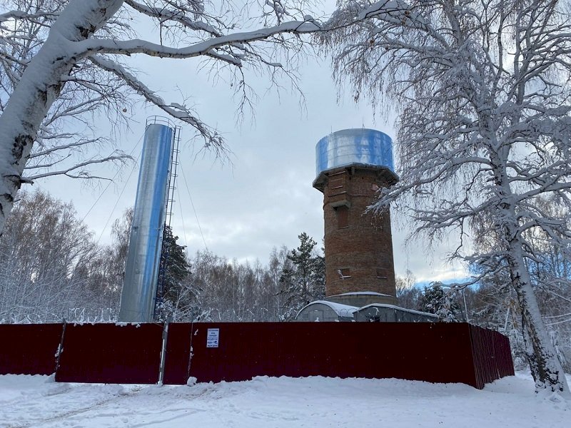В Учалах отремонтировали водонапорную башню, обслуживающую целый микрорайон