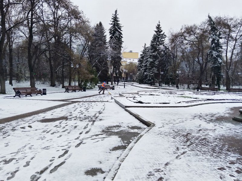 Снегопад в Екатеринбурге закончится к вечеру