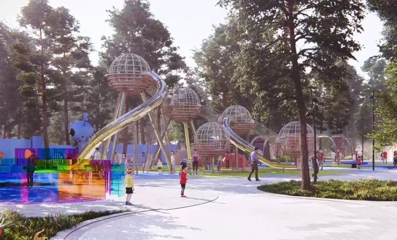 В главном парке Челябинска началась реконструкция 