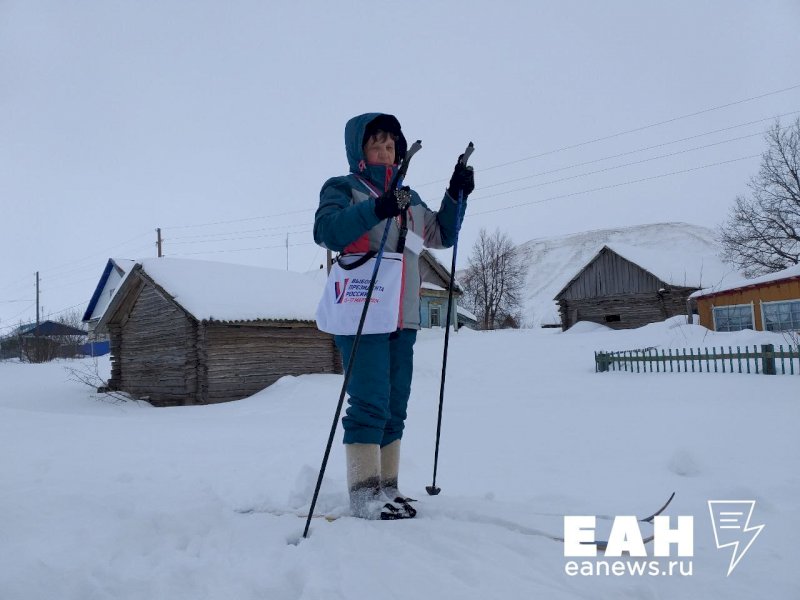 В Африку на лыжах: оренбуржцев зовут на выборы президента. ФОТО