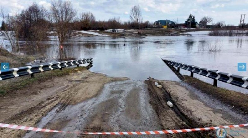 12 мостов в Оренбургской области закрыты из-за паводка