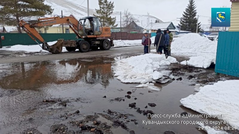 Крупная коммунальная авария оставила оренбургский Кувандык без воды 