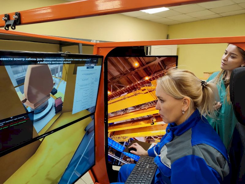 Екатеринбургские металлурги начали обучаться в виртуальной реальности 