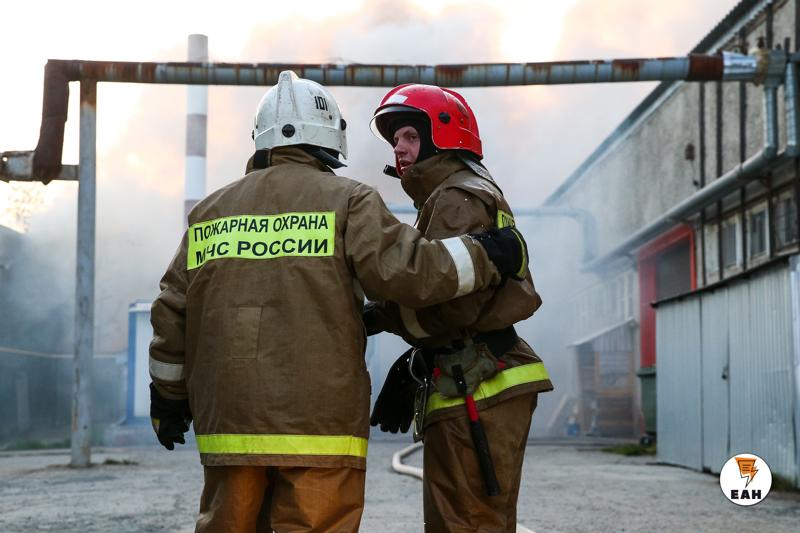 Пожар произошел в пожарной части Нижнего Тагила