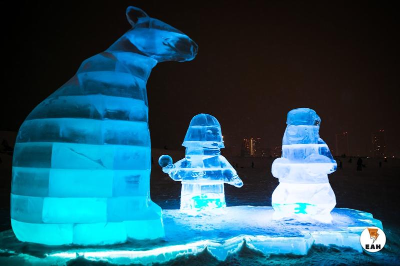 Ледовые городки начинают сносить в Каменске-Уральском