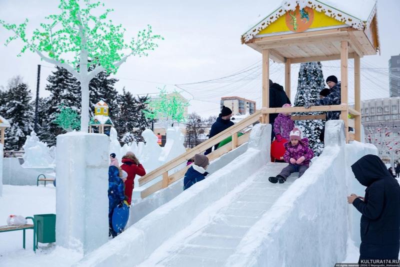 Ледовый городок в центре Челябинска временно закроют