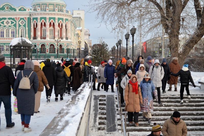 Спрос на уличные экскурсии резко увеличился в Екатеринбурге