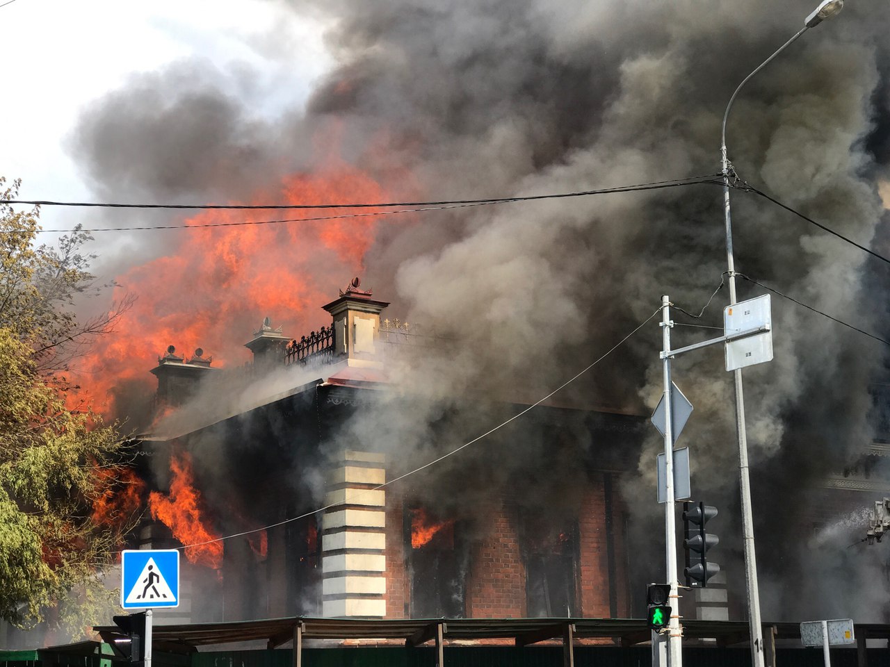 Фото пожаров тюмень