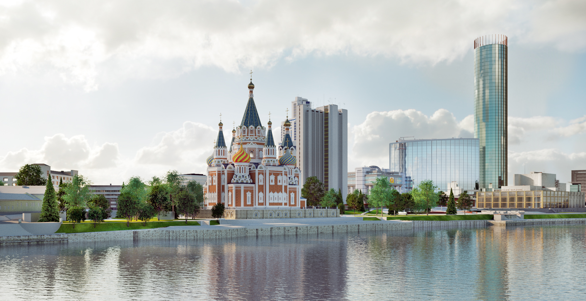 Храм Святой Екатерины Екатеринбург