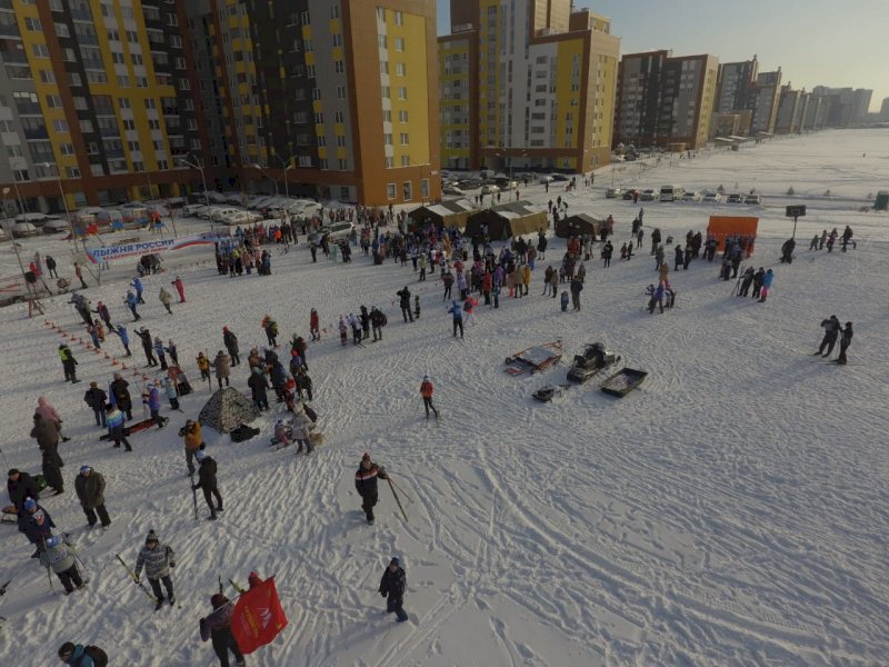 Преображенский парк зимой