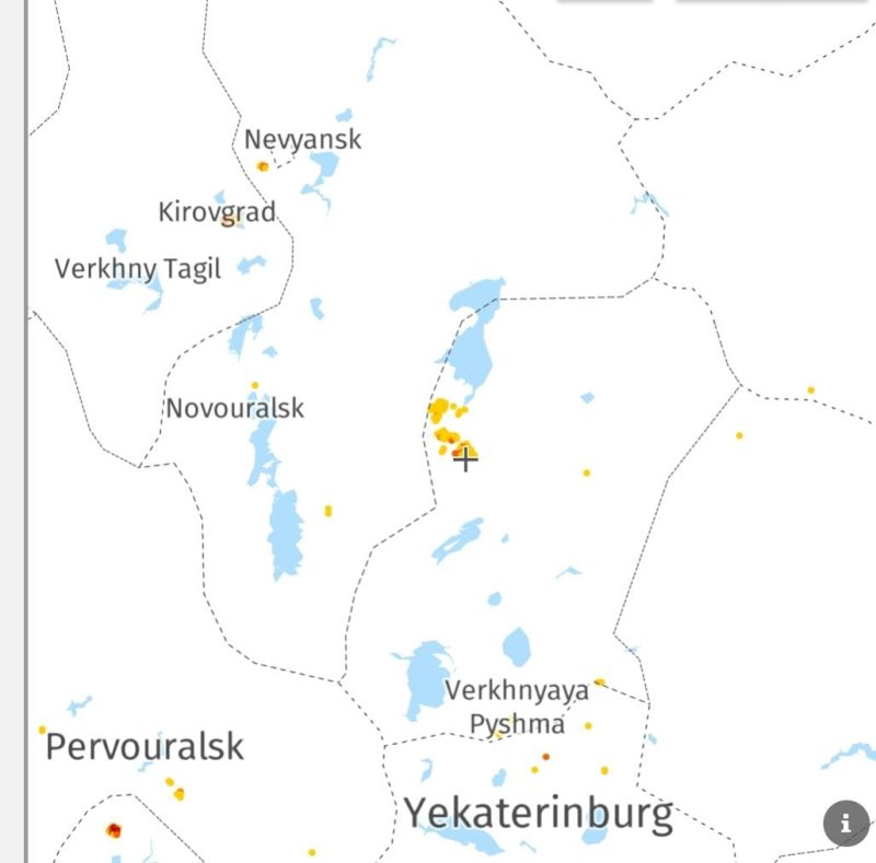 Леса Свердловской области снова горят: 28 очагов. КАРТА
