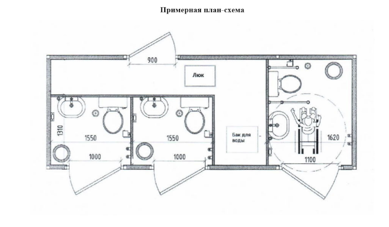 На 38 комнаток всего одна уборная