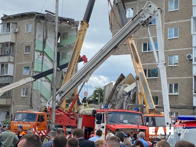 Обвал дома в нижнем тагиле